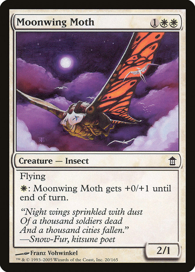 Moonwing Moth 20/165 (Saviors of Kamigawa) 