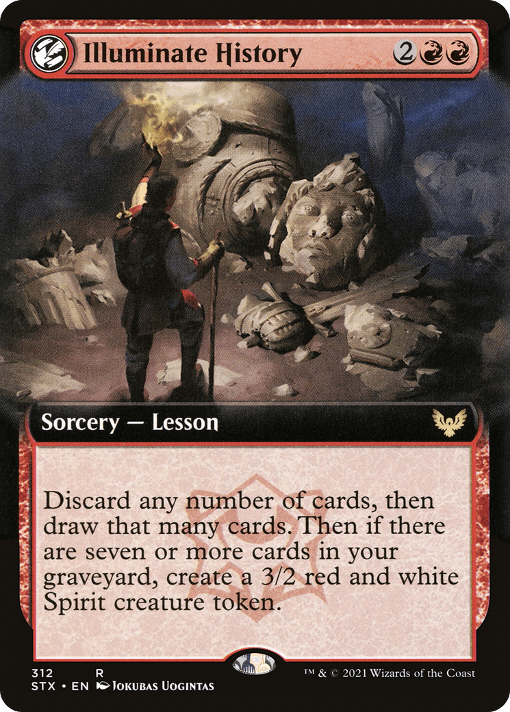 Illuminate History (Extended Art) [Strixhaven: School of Mages] Foil