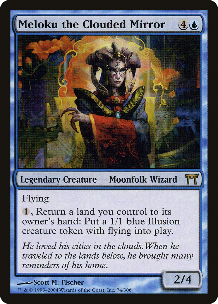Meloku the Clouded Mirror [Champions of Kamigawa] Foil