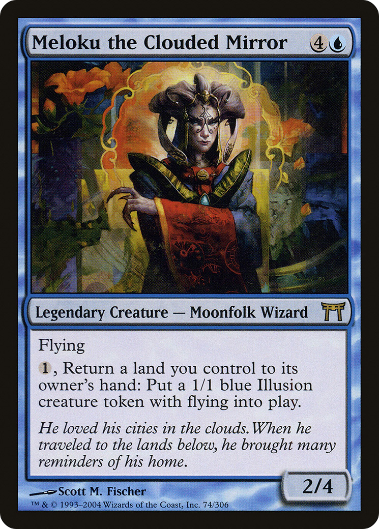 Meloku the Clouded Mirror [Champions of Kamigawa] Foil