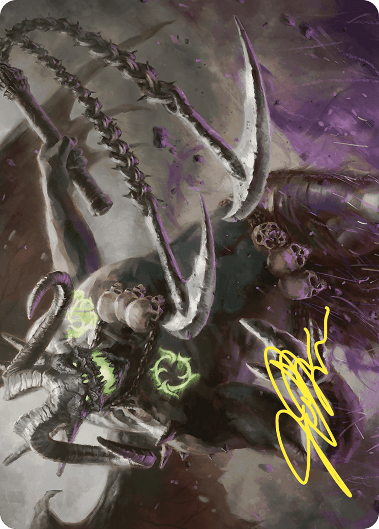 Archfiend of Despair // Archfiend of Despair (ACMM-012) - Commander Masters Art Series (Borderless)