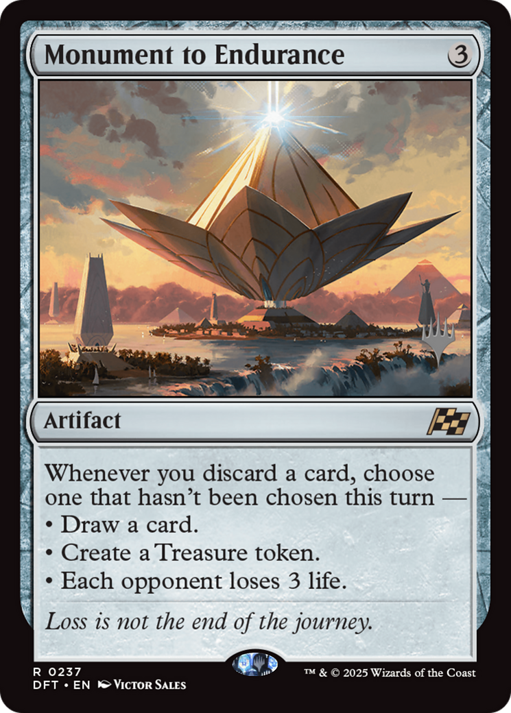 Monument to Endurance (237) [Promo Pack: Aetherdrift]