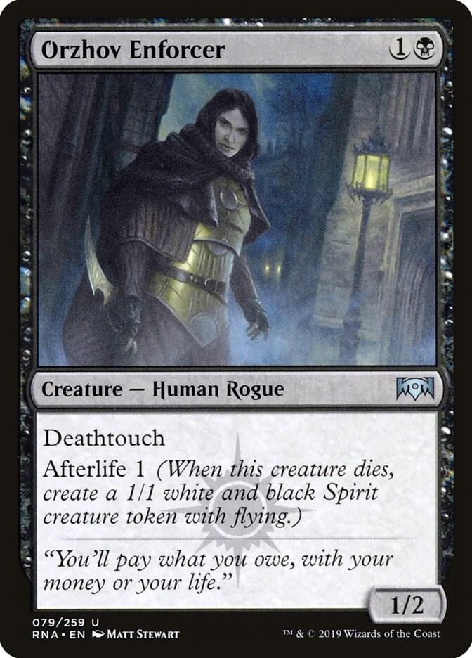 Orzhov Enforcer 79/259 (Ravnica Allegiance) 