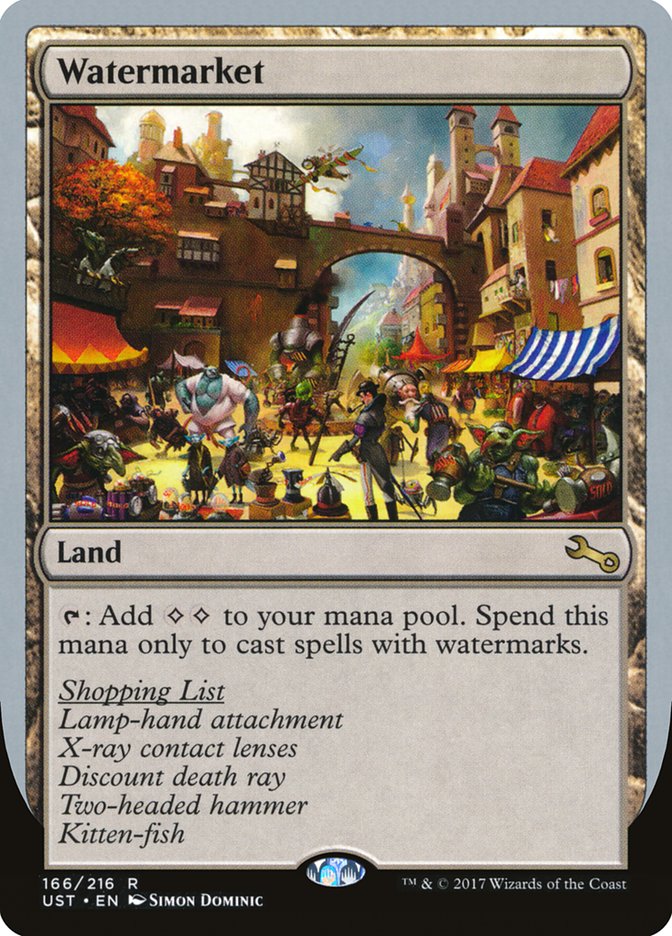 Watermarket 166/216 (Unstable) 