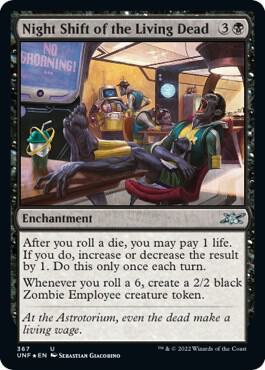 Night Shift of the Living Dead Galaxy Foil 367/244 (Unfinity)  - Foil