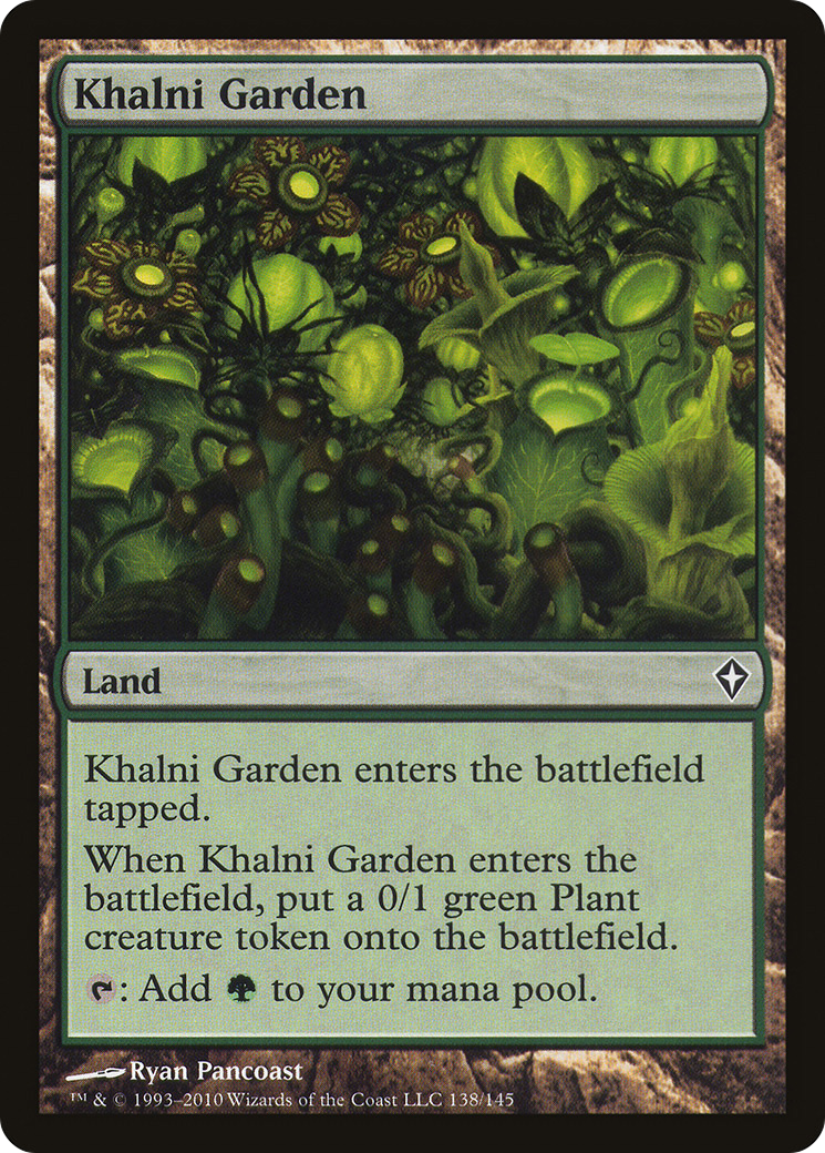 Khalni Garden [Worldwake] Foil