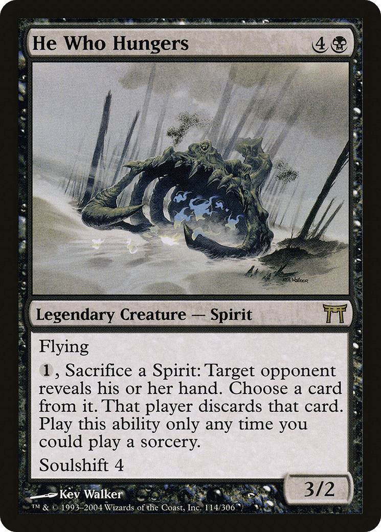 He Who Hungers [Champions of Kamigawa] Foil