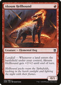 Akoum Hellhound 133/280 (Zendikar Rising)  - Foil