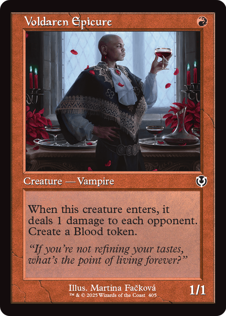 Voldaren Epicure (Retro Frame) (-405) [Innistrad Remastered]  Foil