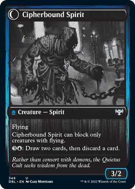 Soulcipher Board // Cipherbound Spirit [Innistrad: Double Feature] Foil