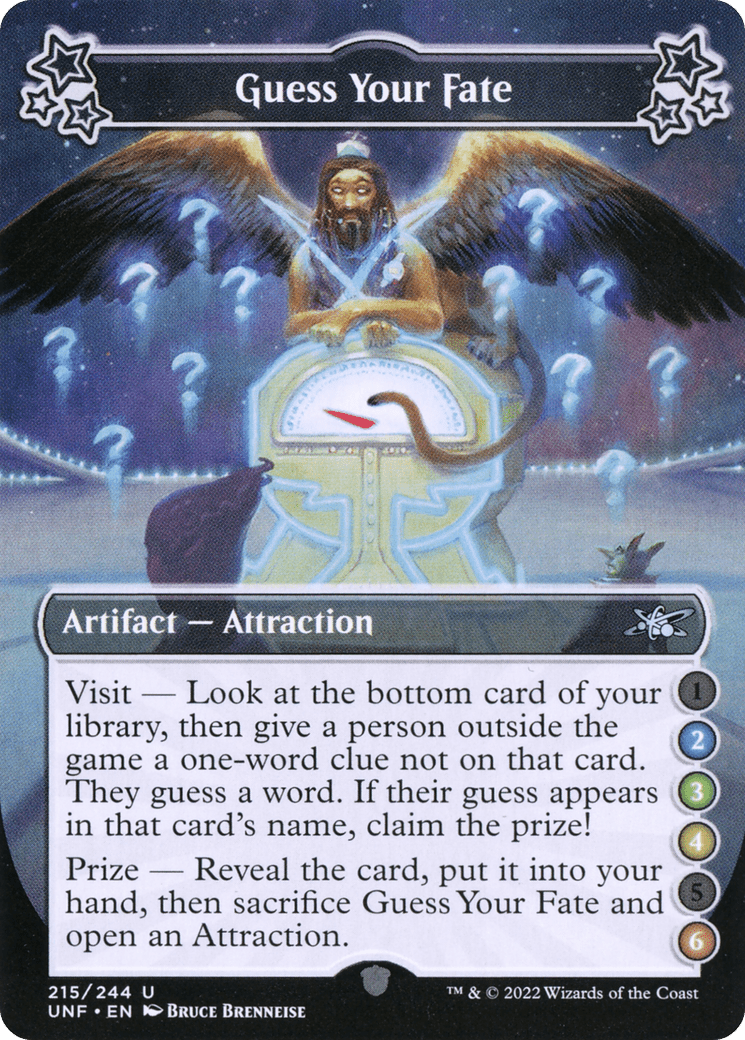 Guess Your Fate (2-3-4-6) [Unfinity] Foil