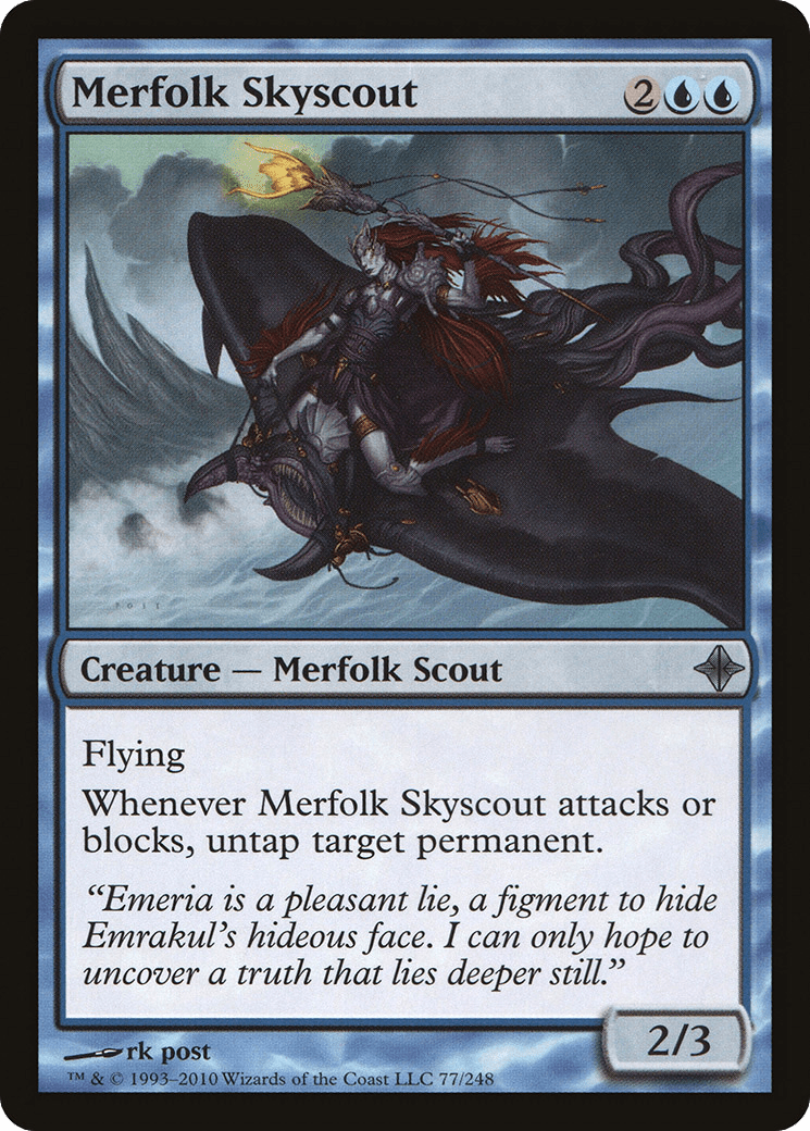Merfolk Skyscout [Rise of the Eldrazi] Foil