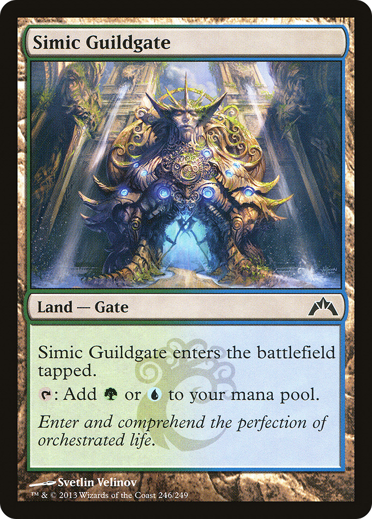 Simic Guildgate [Gatecrash] Foil