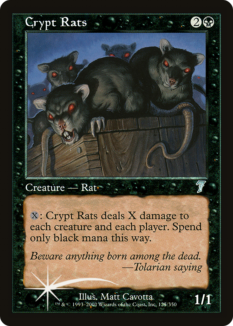Crypt Rats [Seventh Edition] Foil