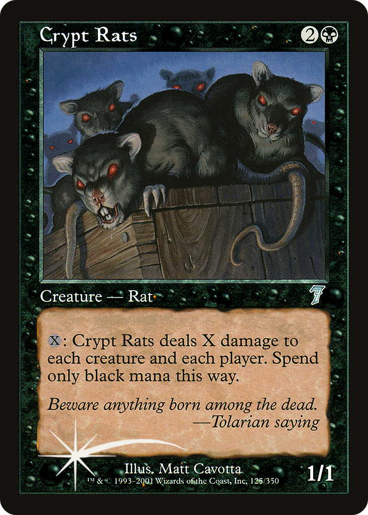 Crypt Rats [Seventh Edition] Foil