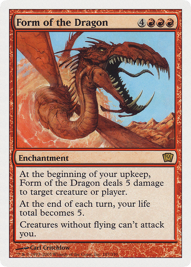 Form of the Dragon [Ninth Edition] Foil