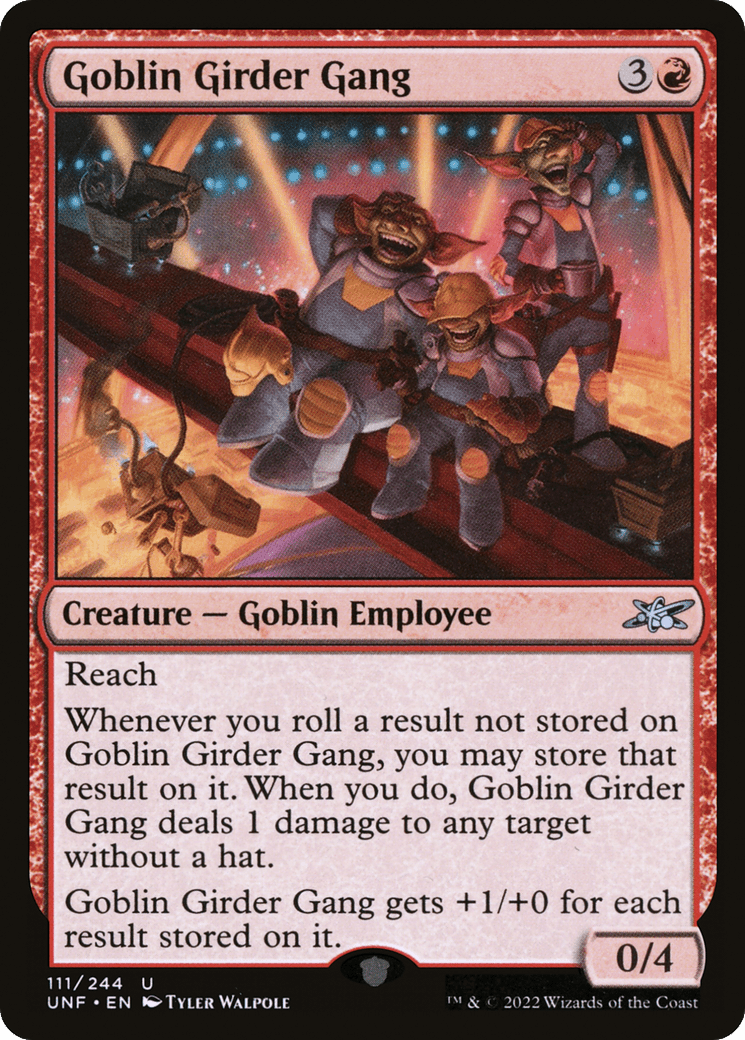 Goblin Girder Gang [Unfinity] Foil