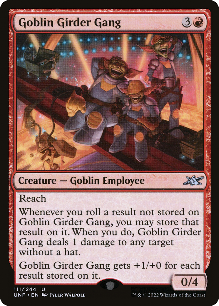 Goblin Girder Gang [Unfinity] Foil