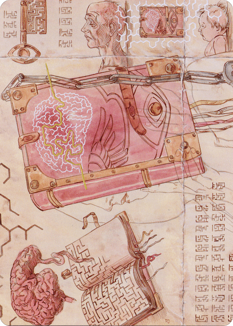 Mazemind Tome // Mazemind Tome (ABRO-066) - The Brothers' War Art Series (Borderless) Foil