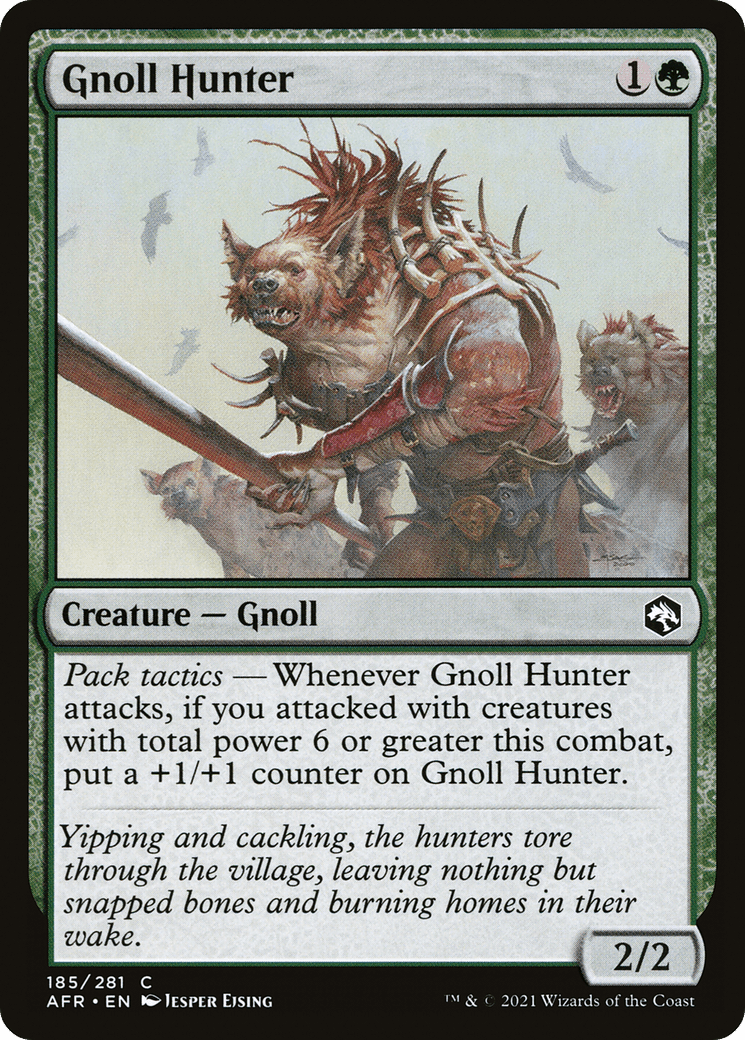 Gnoll Hunter [Dungeons & Dragons: Adventures in the Forgotten Realms] Foil