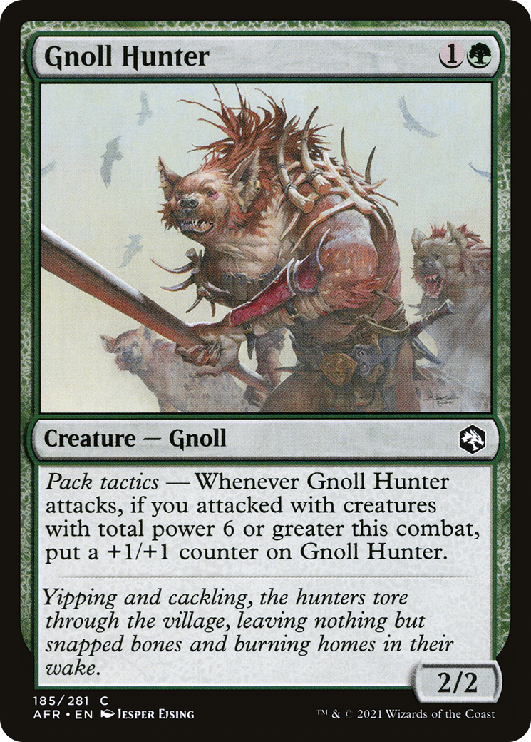 Gnoll Hunter [Dungeons & Dragons: Adventures in the Forgotten Realms] Foil