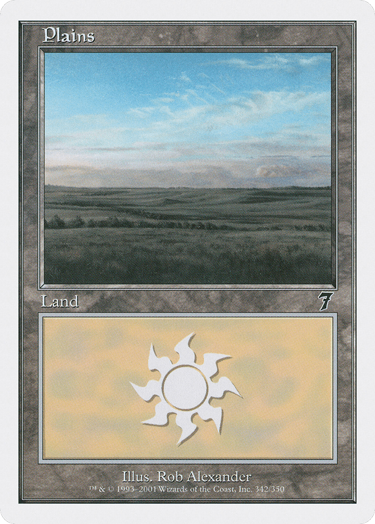 Plains (7ED-342) - Seventh Edition