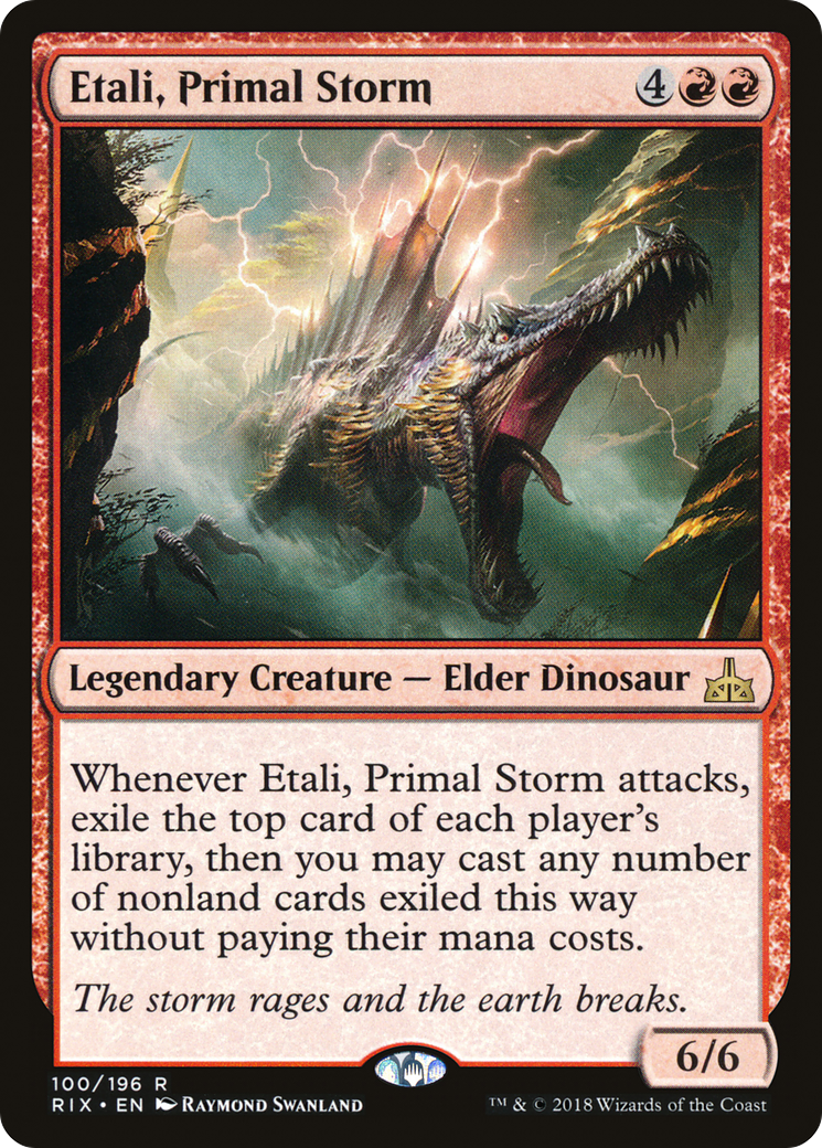 Etali, Primal Storm [Rivals of Ixalan] Foil