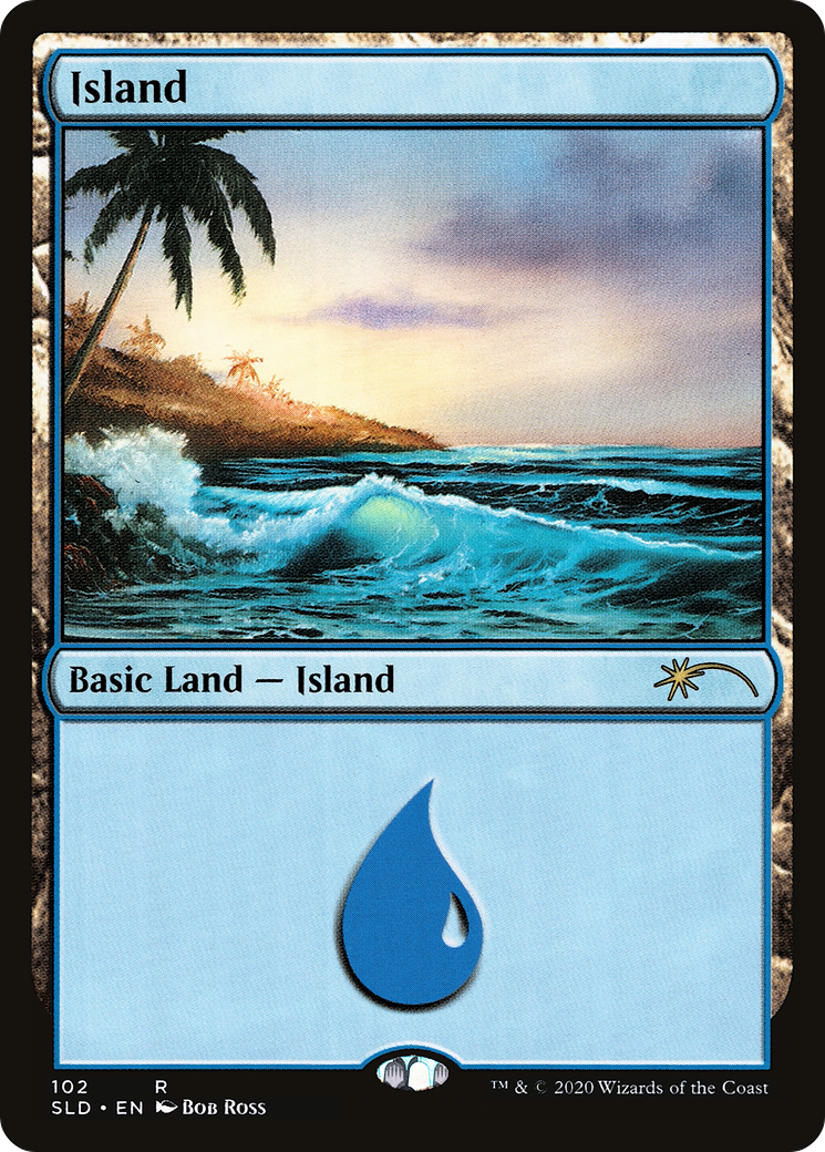 Island (102) [Secret Lair Drop Series] Foil