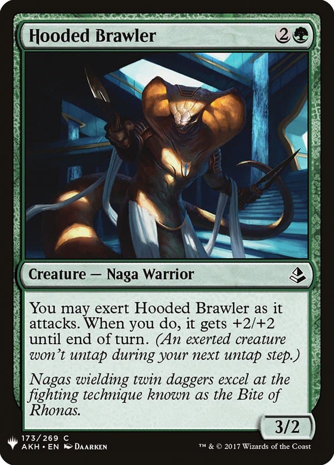 Hooded Brawler |  (AKH-173) [The List]