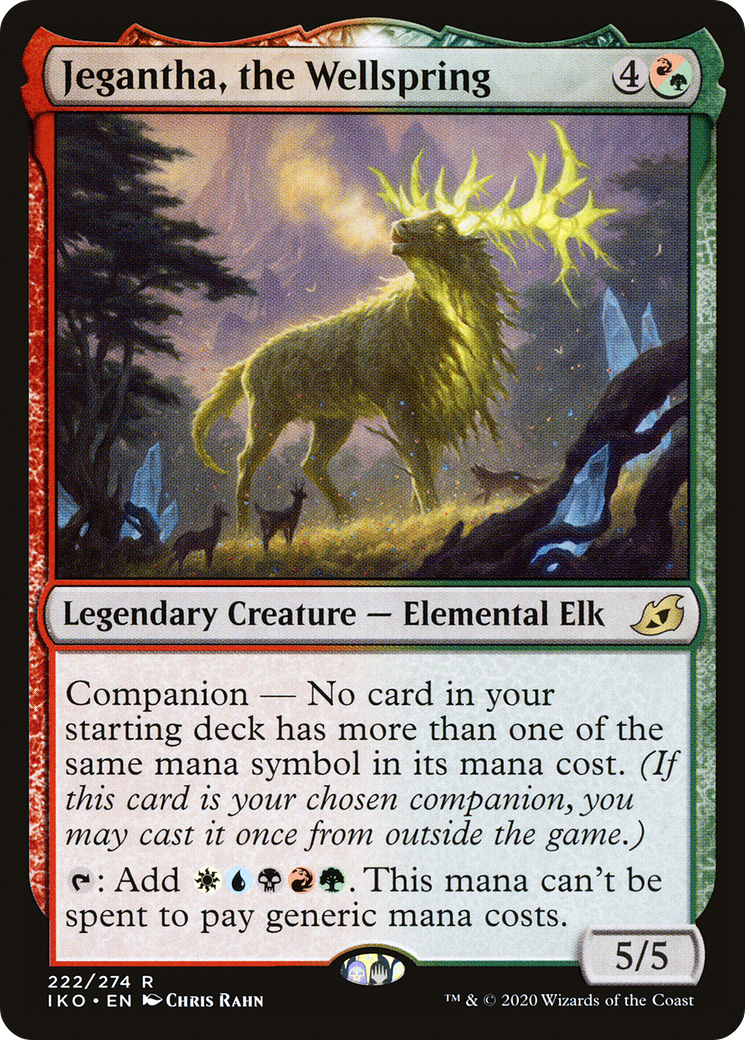 Jegantha, the Wellspring [Ikoria: Lair of Behemoths] Foil