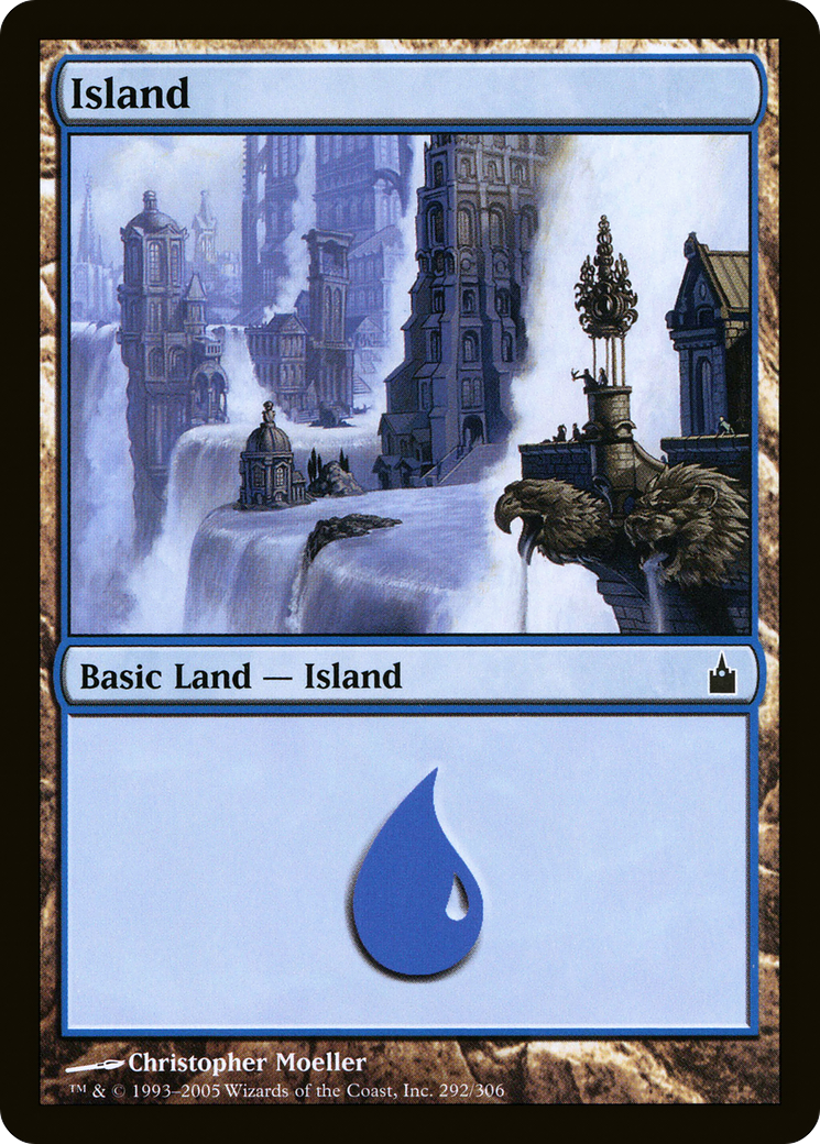 Island (292) [Ravnica: City of Guilds] Foil