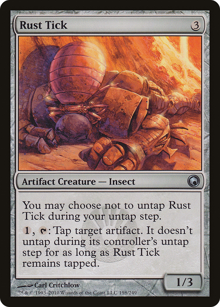 Rust Tick [Scars of Mirrodin] Foil