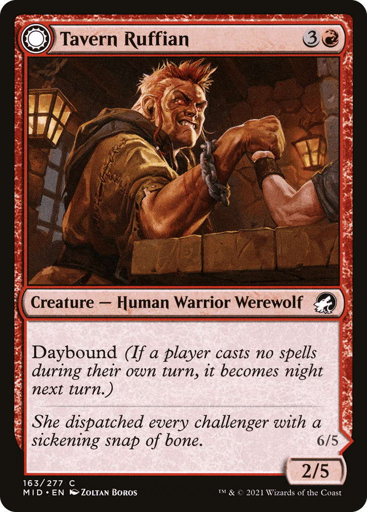 Tavern Ruffian // Tavern Smasher [Innistrad: Midnight Hunt] Foil
