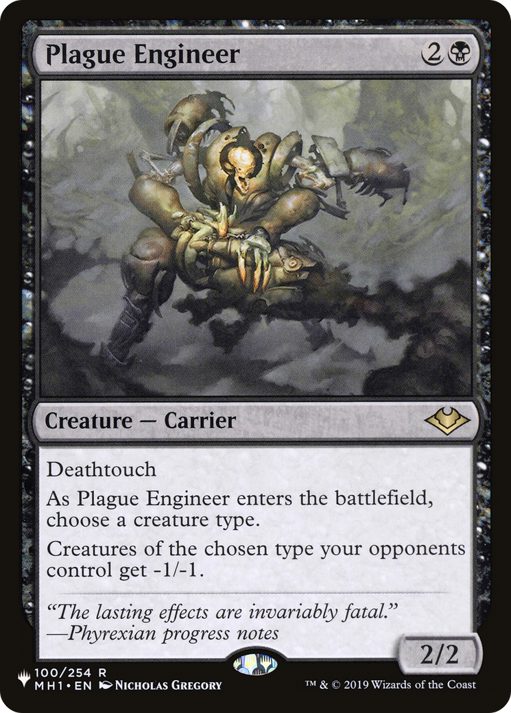 Plague Engineer |  (MH1-100) [The List]