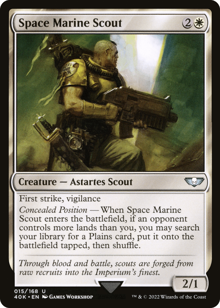 Space Marine Scout [Warhammer 40,000]