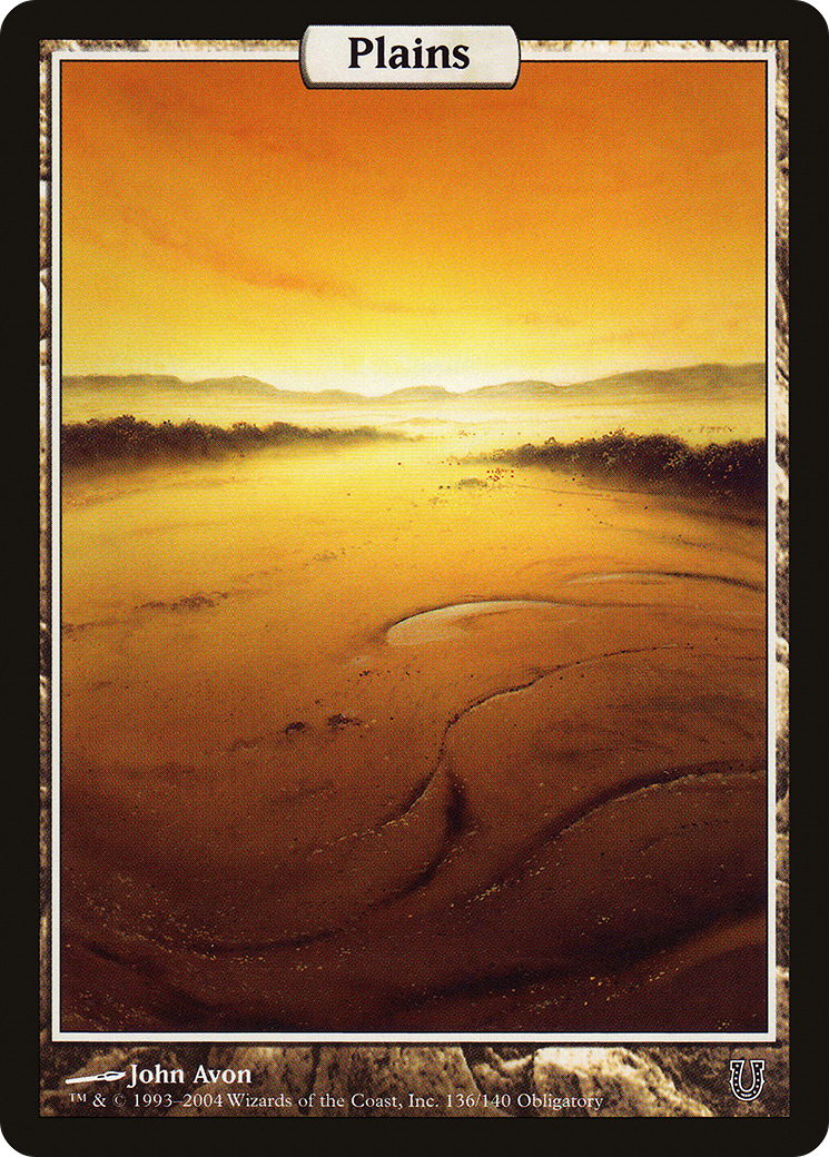 Plains (136) [Unhinged] Foil