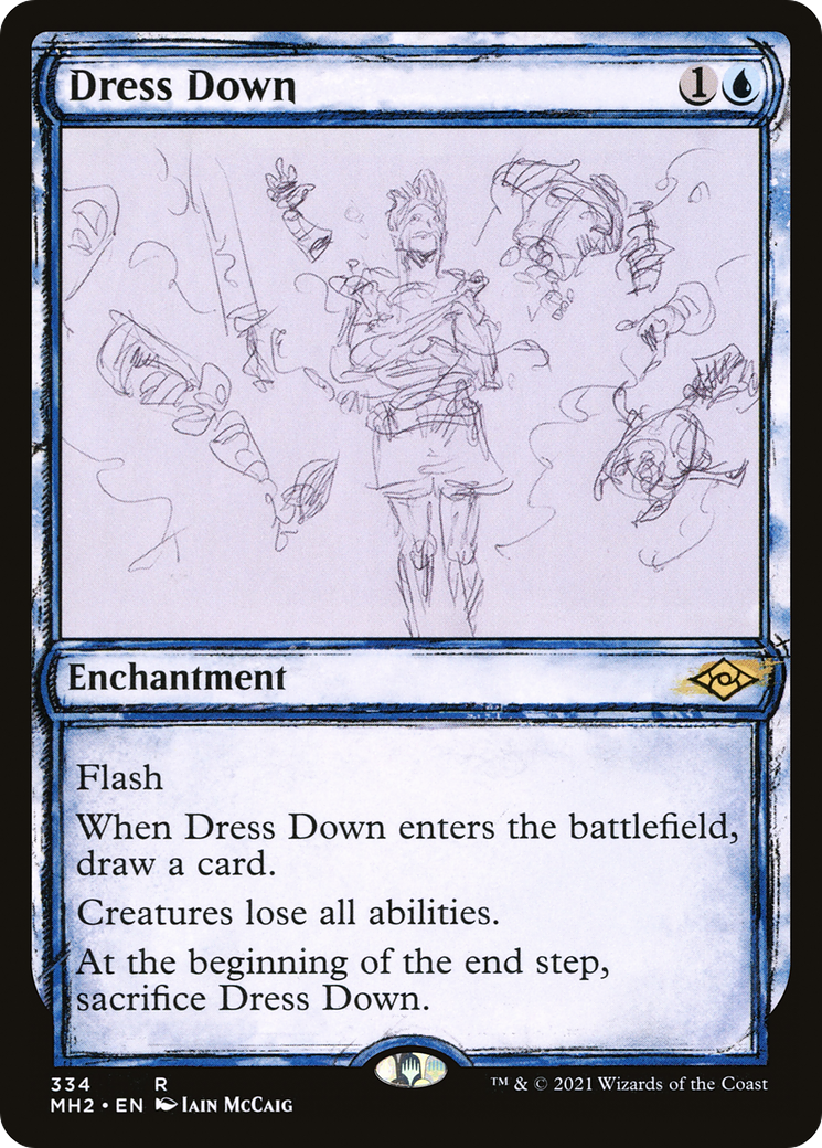 Dress Down (Sketch) [Modern Horizons 2] Foil