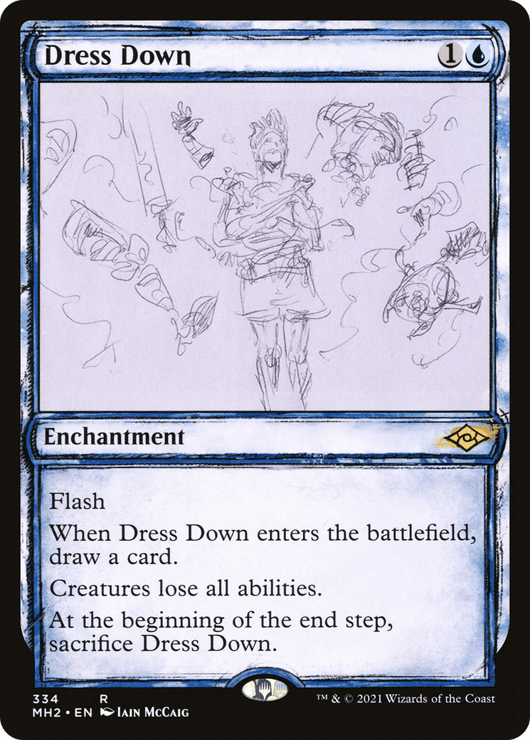 Dress Down (Sketch) [Modern Horizons 2] Foil