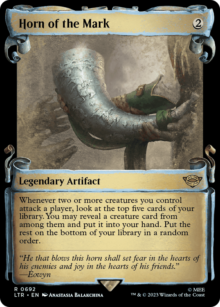 Horn of the Mark [The Lord of the Rings: Tales of Middle-Earth Showcase Scrolls] Foil