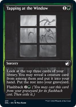 Tapping at the Window 201/534 (Innistrad: Double Feature)  - Foil