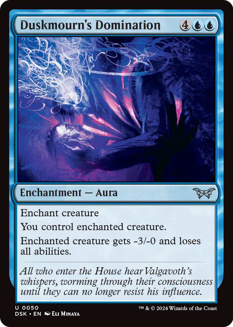 Duskmourn's Domination [Duskmourn: House of Horror] Foil