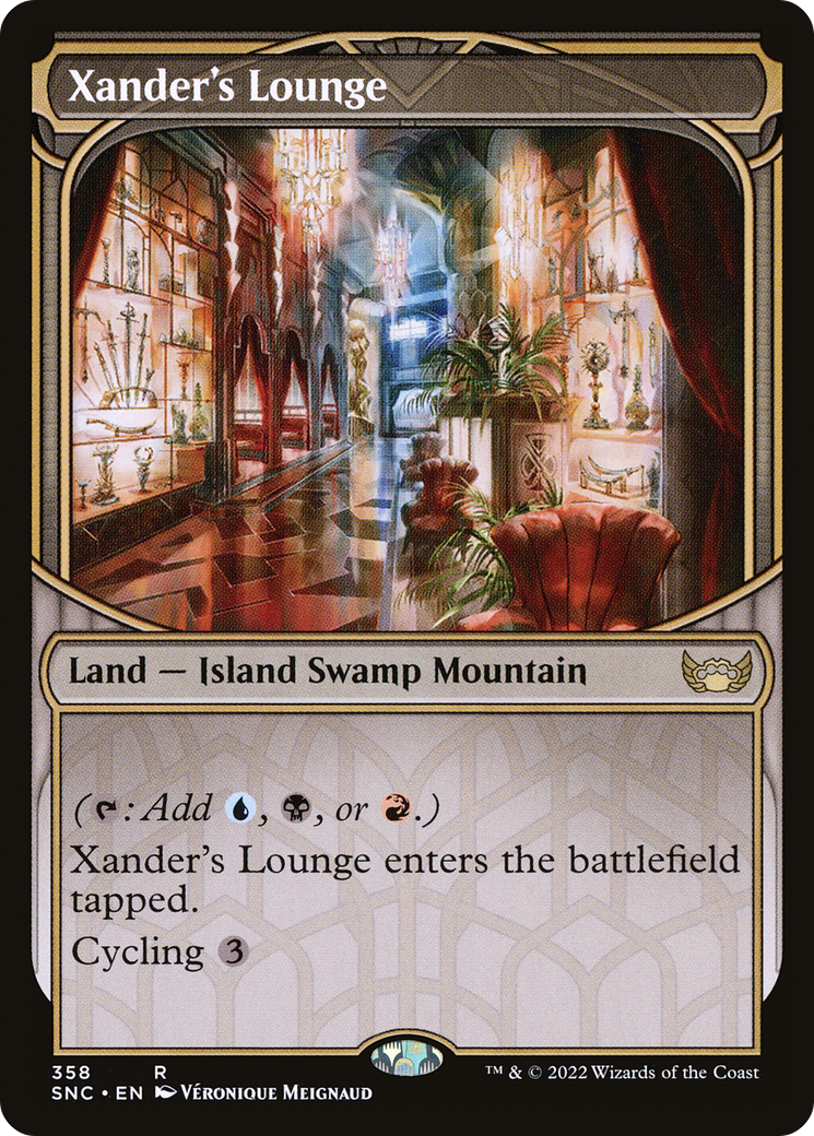 Xander's Lounge (Showcase Skyscraper) [Streets of New Capenna] Foil