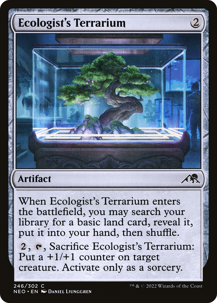 Ecologist's Terrarium [Kamigawa: Neon Dynasty] Foil