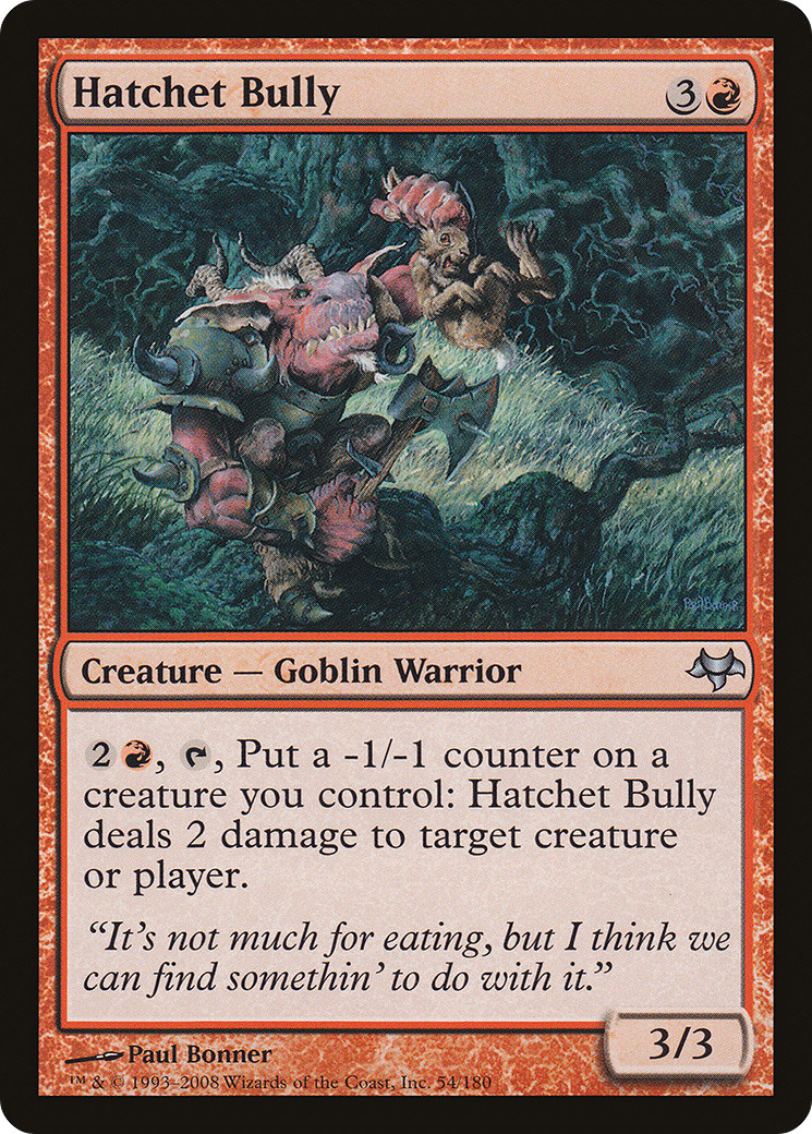Hatchet Bully [Eventide] Foil