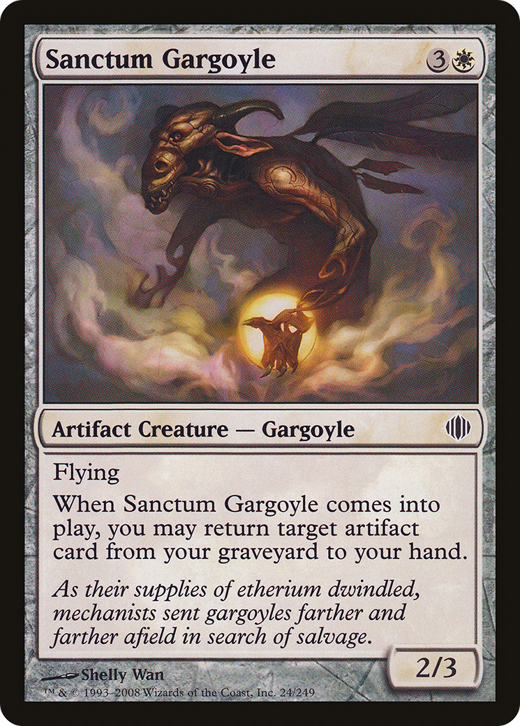 Sanctum Gargoyle [Shards of Alara] Foil