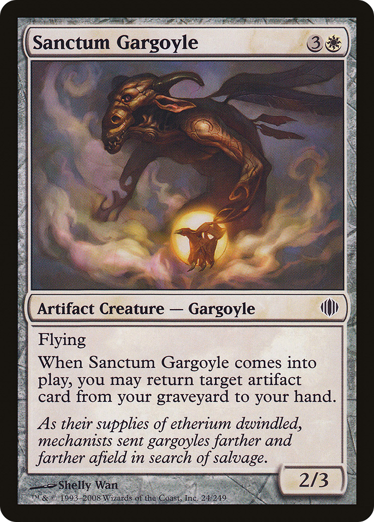 Sanctum Gargoyle [Shards of Alara] Foil