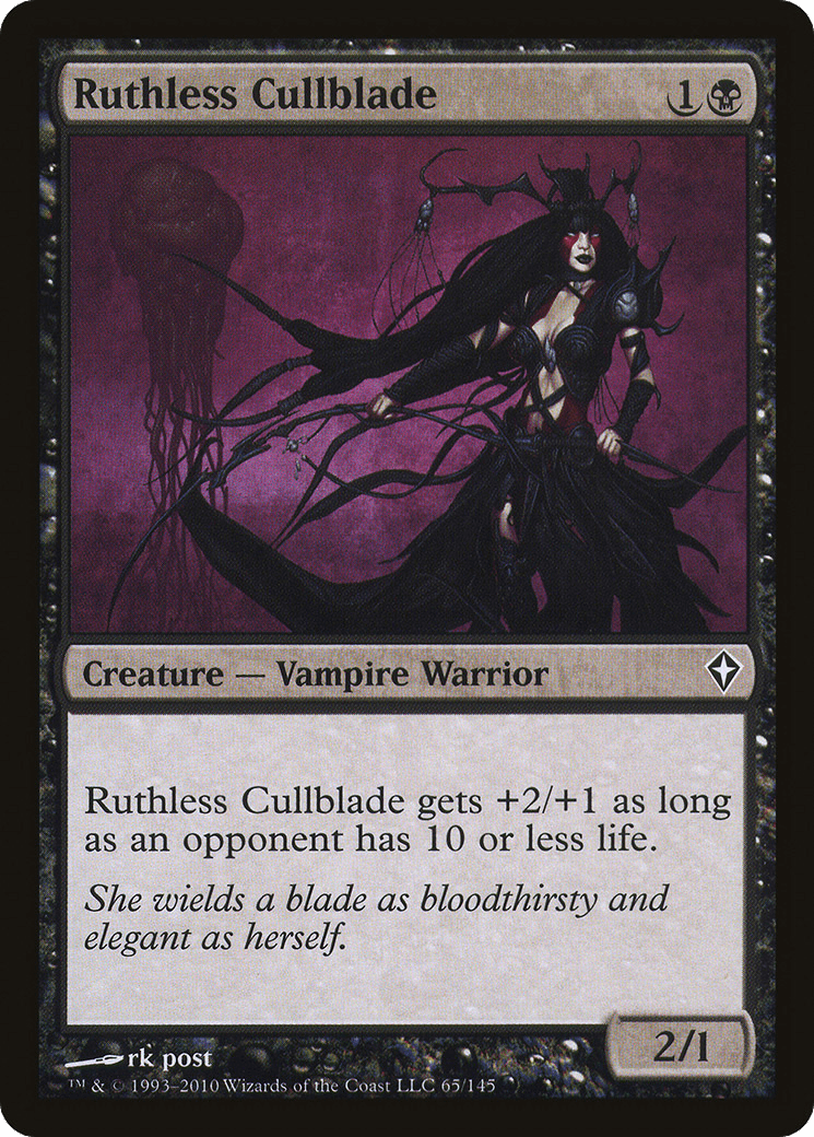Ruthless Cullblade [Worldwake] Foil