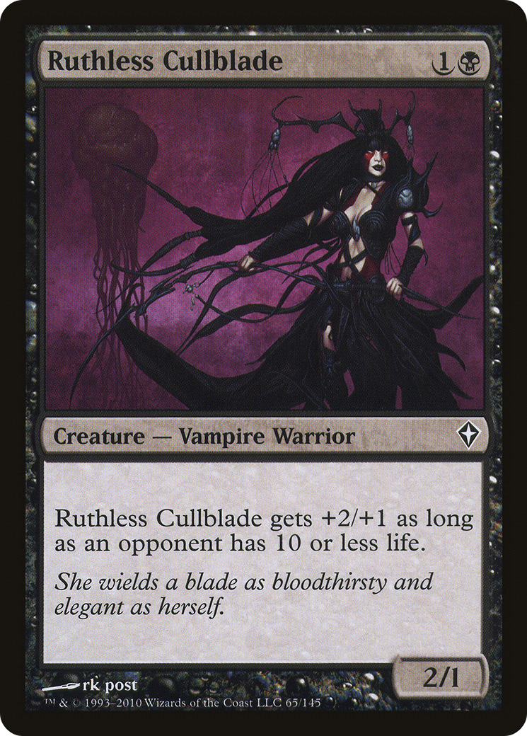 Ruthless Cullblade [Worldwake] Foil