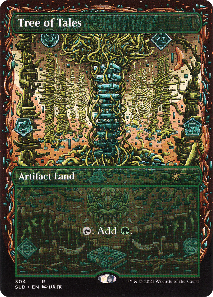 Tree of Tales (Borderless) [Secret Lair Drop Series] Foil