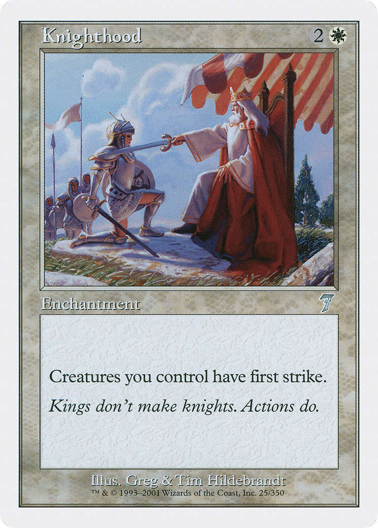 Knighthood [Seventh Edition] Foil